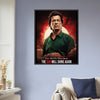 IMRAN KHAN THE SUN WILL SHINE AGAIN WALL FRAME