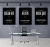MOTIVATIONAL WALL ART FOR HOME & OFFICE